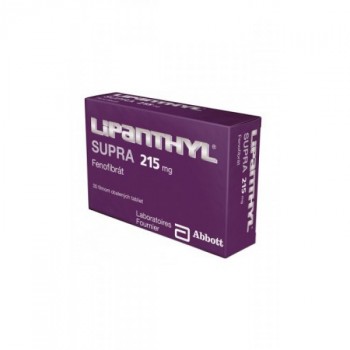 Ліпантил (Lipanthyl) Supra 215 таблетки 215 мг (30 шт)